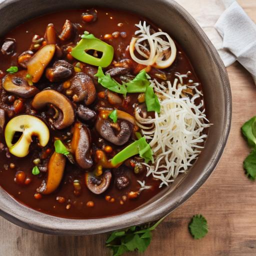 Mushroom Chilli Gravy