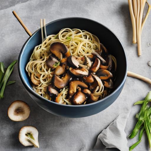 Mushroom Noodles