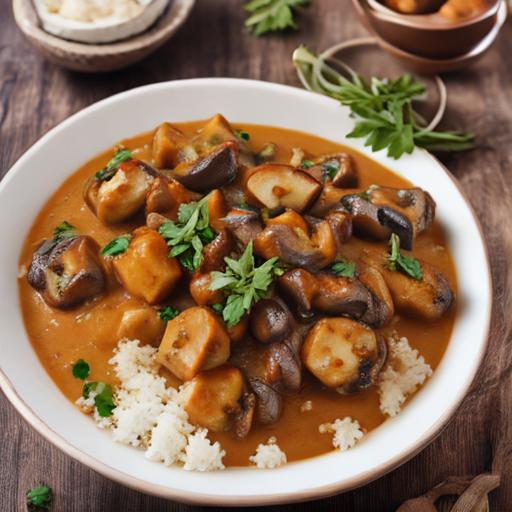 Mushroom Paneer