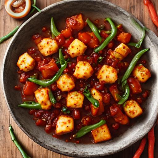 Paneer Chilli Dry